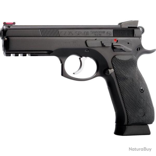 PISTOLET CZ 75 SP01 SHADOW NOIR CAL 9X19