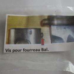 Lot de quatre vis pour ba&iuml;onnette S/98/05.