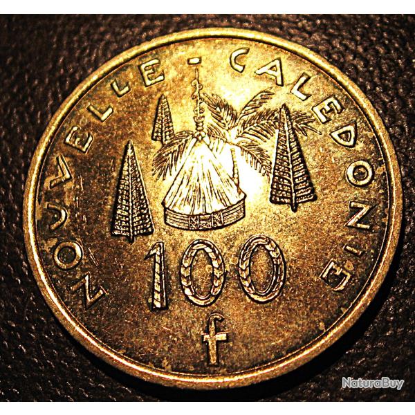 Nouvelle Cal�donie piece de 100 francs 2007 sup bronze d'alu