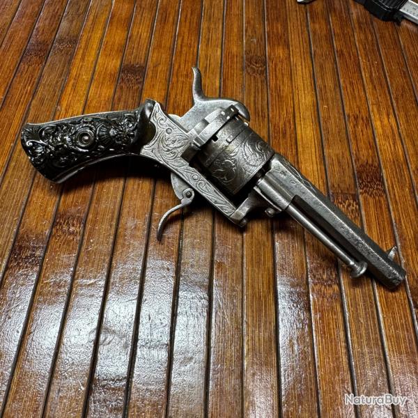 REVOLVER GRAV� LUXE BROCHE 7 mm