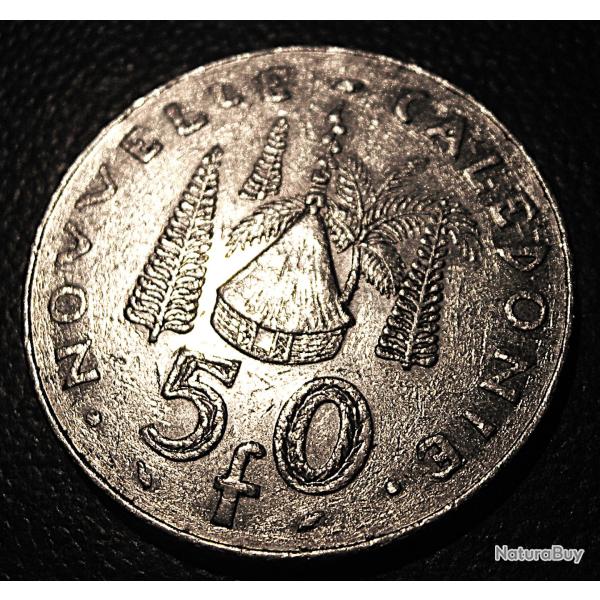 Nouvelle Cal�donie piece de 50  francs 1992 tb+