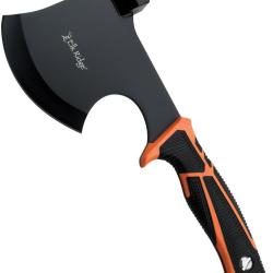 Hache Elk Ridge Trek Marteau Acier 3Cr13 Manche ABS Caoutchoute Noir Orange ERTKAXE001