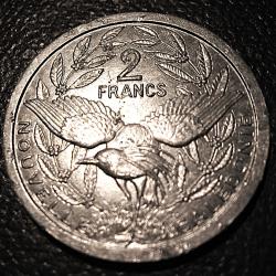 Nouvelle Cal&eacute;donie piece de 2 francs  aluminium 2006 ttb