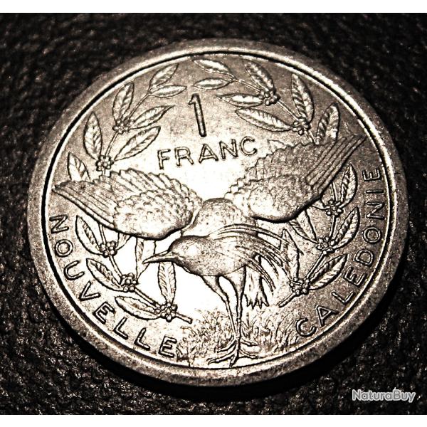 Nouvelle Cal�donie piece de 1francs  aluminium  1983 ttb