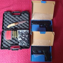 Lot de 2 pistolets umarex