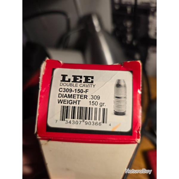 Moule a balle lee double cavit� .309 150 grains