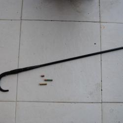 CANNE FUSIL 9 MM Flobert sans prix de r&eacute;serve