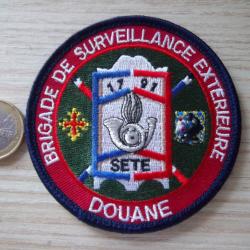 &eacute;cusson douane Brigade Surveillance Ext&eacute;rieure S&egrave;te Occitanie