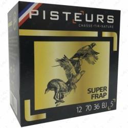 CARTOUCHES PISTEURS SUPER FRAP CAL 12/70 36 GRS N&deg;4