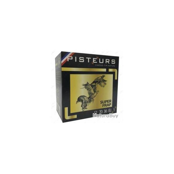 CARTOUCHES PISTEURS SUPER FRAP CAL 12/70 36 GRS N�4