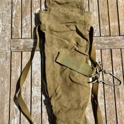 Lot sac + poign&eacute;es militaire fran&ccedil;ais ann&eacute;e 60