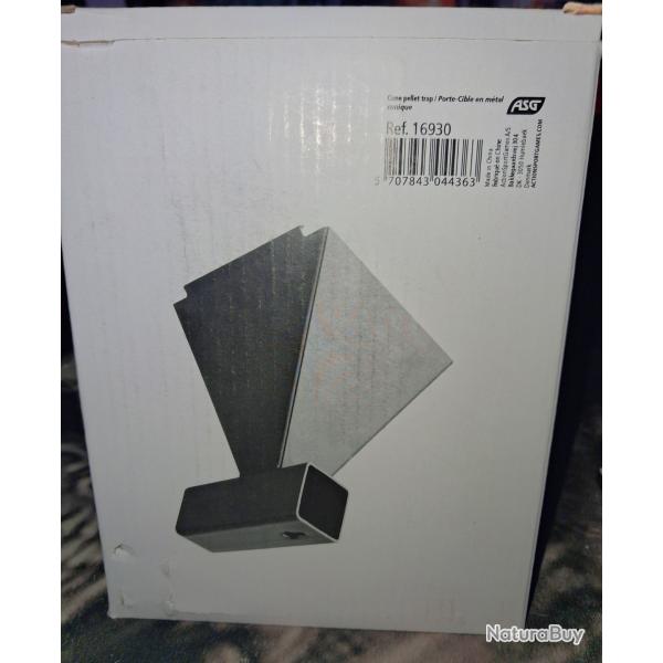 Porte cible conique 14x14 cm m�tal ASG