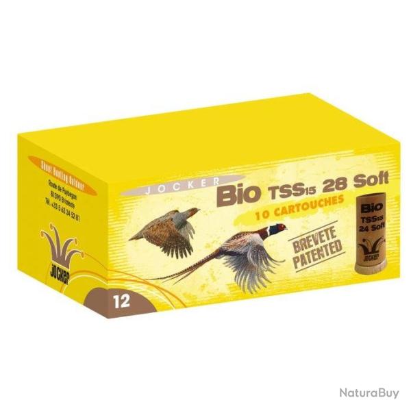 Bo�te de 10 Cartouches Jocker Bio TSS 28 Soft  Cal. 12/70/16 - Par 1 / 9