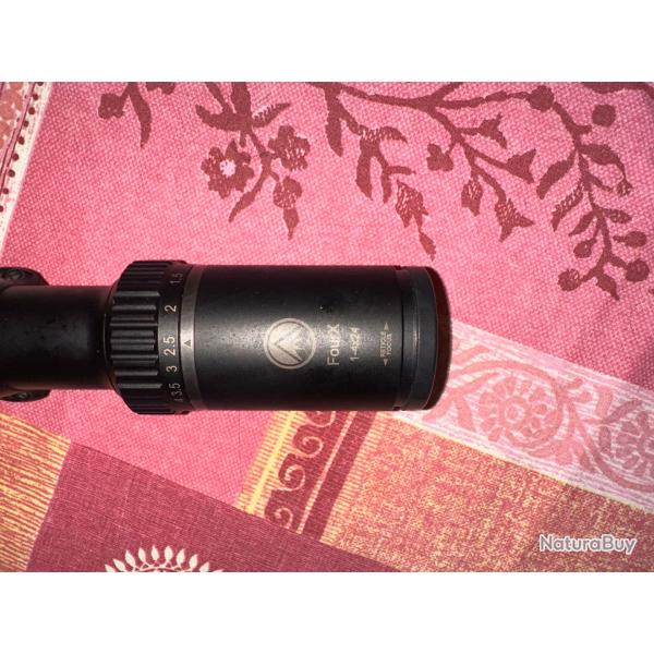 Lunette Burris four 1-4x24