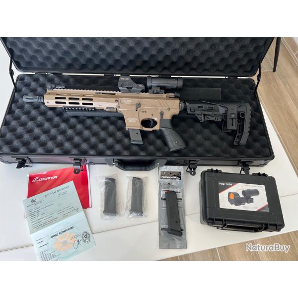 Carabine semi-automatique Derya ZY9 cal.9x19