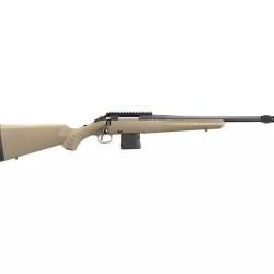 Carabine Ruger American Ranch Rifle 300BLK 10Coups 46cm FDE 5/8-24 + Fein de bouche ASE En pack