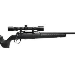 !En Promo! Pack carabine Savage Axis XP SR cal.222 filet&eacute;e + lunette 3-9x40