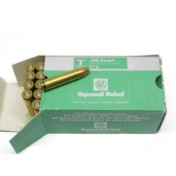 Boite de 50 cartouches RWS calibre 30 short 7.62 x 31.5 pour carabine USM1