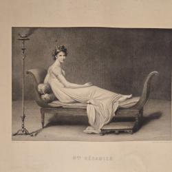 Lithographie : Le Bouvreuil, le Martin-p&ecirc;cheur et la B&eacute;casse d'&Eacute;douard Travi&egrave;s