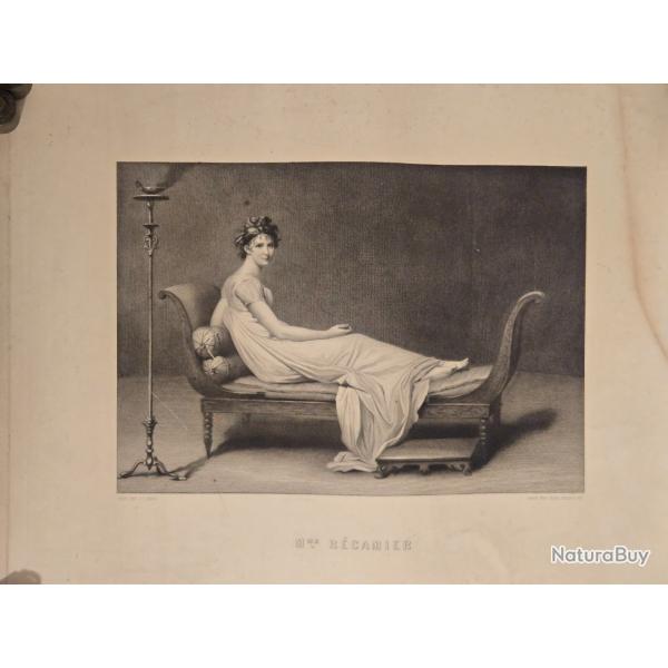 Lithographie : Le Bouvreuil, le Martin-p�cheur et la B�casse d'�douard Travi�s