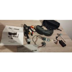 Lunettes FPV Fat Shark V3 a&eacute;romod&eacute;lisme avion