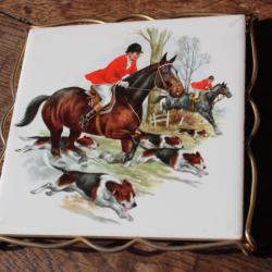 Dessous de plat chasse &agrave; courre