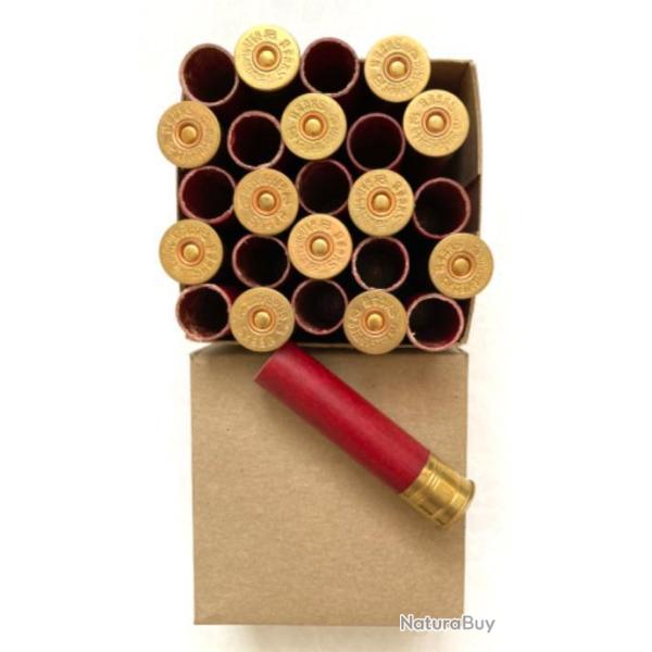 Bo�te 25 douilles NEUVES carton WINCHESTER SUPER SPEED couleur rouge cal. 20-76 mm culot 18 mm .