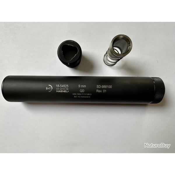 R�ducteur de son, silencieux B&T Pour APC 9 mm
