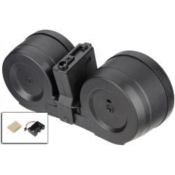 LANCER TACTICAL DRUM C-MAG M4 2500