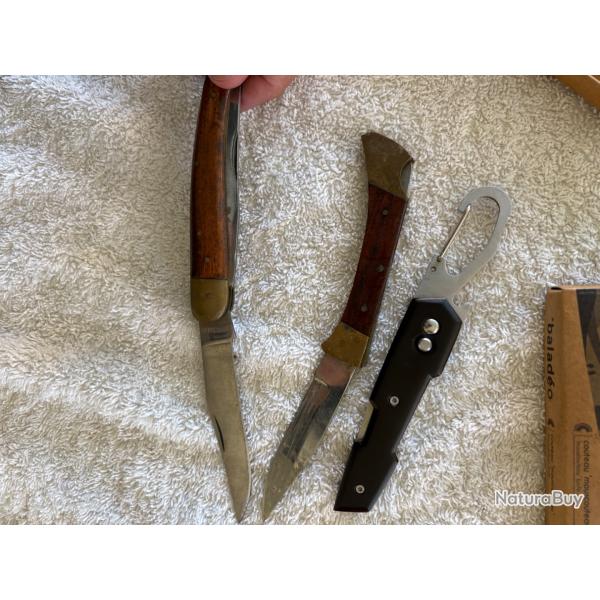3 canifs balad�o ,Rosteret