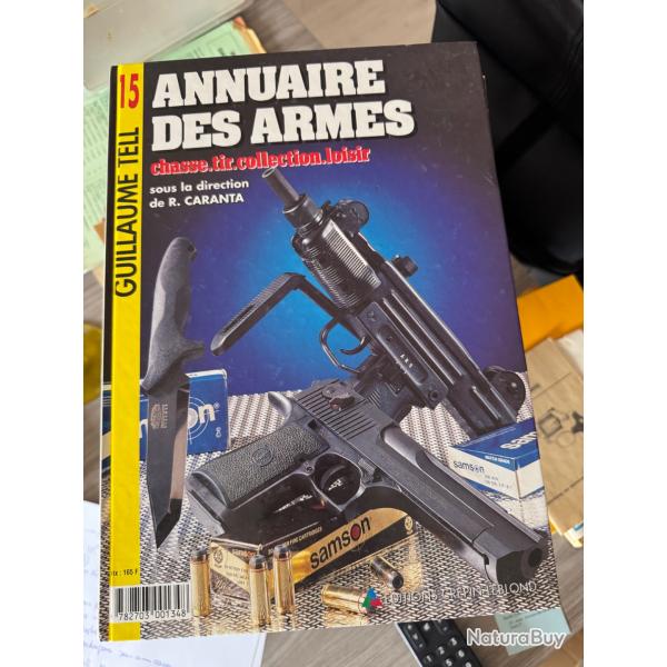 ANNUAIRE DES ARMES GUILLAUME TELL n15