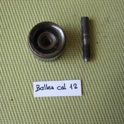 Rare...  Lissoir balles calibre 12