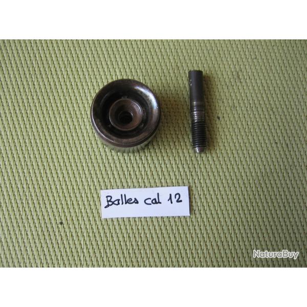 Rare...  Lissoir balles calibre 12