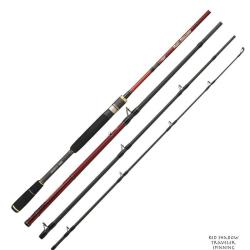 Canne Hearty Rise Red Shadow Traveler Spinning 01