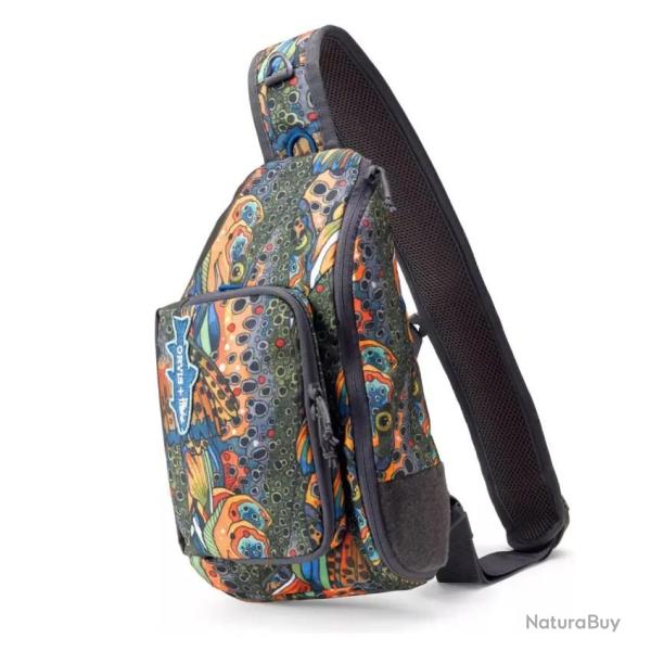 Sac Bandouli�re Orvis Mini Sling Pack 5 L 34 x 20 x 10cm Fishe Unbound Brown