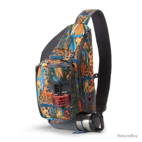 Sac Bandouli�re Orvis Sling Pack Fishe Unbound Brown 43x 25 x 16,5cm 11 L