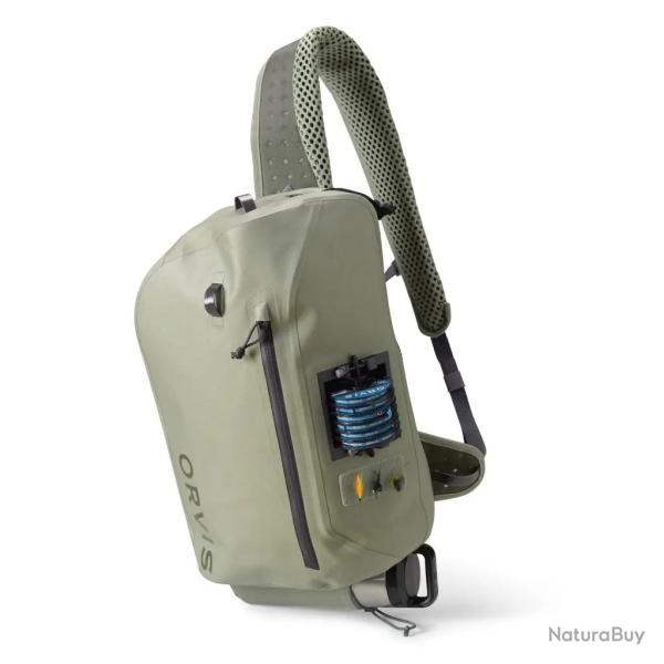 Sac Orvis Pro Waterproof Sling Pack 14 L Gris clair 43 x 26 x 17,8 cm