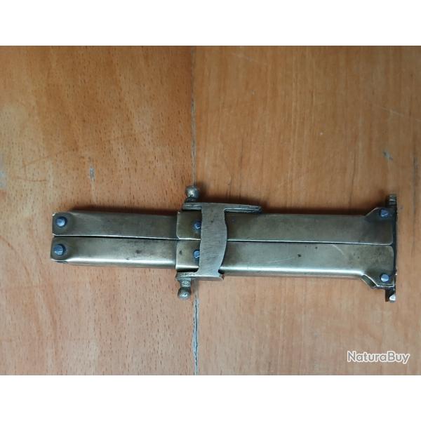 Ancien couteau style de tranch�e - fabrication artisanale