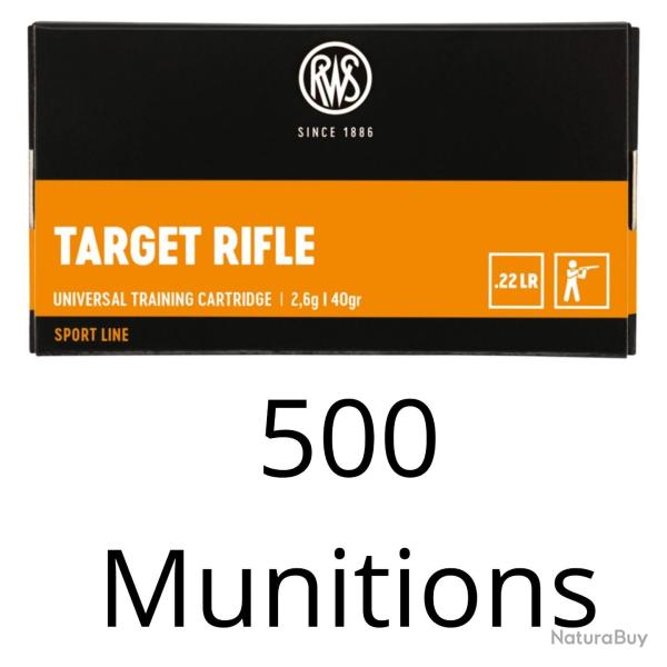 500 Munitions RWS Target Rifle Cal.22LR