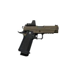 ARCTURUS PISTOLET GBB AIRSOFT VANGUARD 4.3'' RDS BLK/TAN