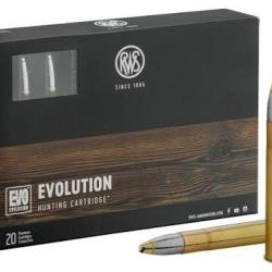 BALLES RWS EVOLUTION 9.3X74R 291GR (18.8G)