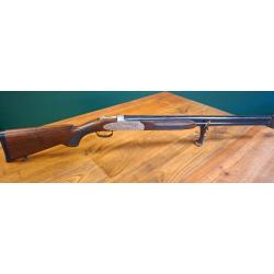 Fusil Superpos&eacute; cal.12/76 VERNEY CARRON Sagittaire Polynox Ergal et sa valise