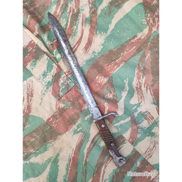 Ba�onnette allemande 98/05 de grenier restaur�e anciennement wk1 Mauser ww1