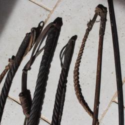 lot 4 Fouets de piqueux