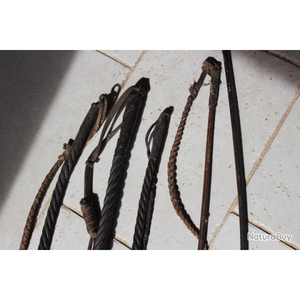 lot 4 Fouets de piqueux