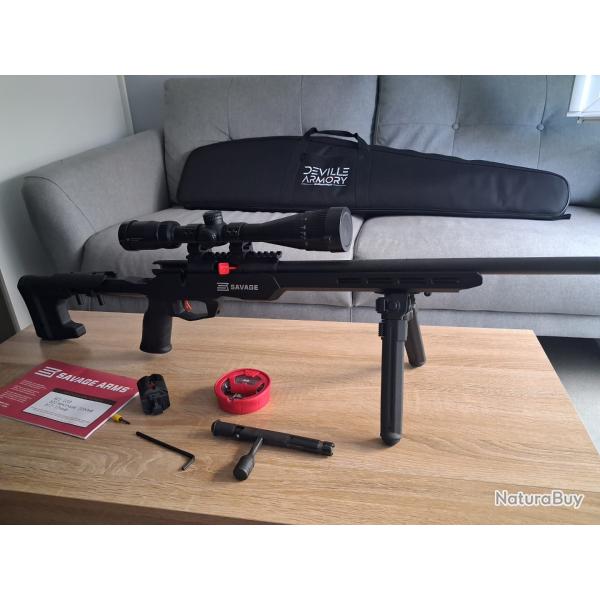 Savage B22 Pr�cision MDT + Pack Optique, bipied et housse