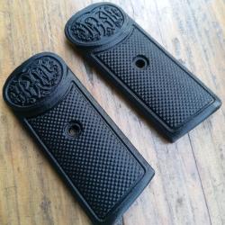 Plaquettes pour pistolet Dreyse 1907 7.65 Browning