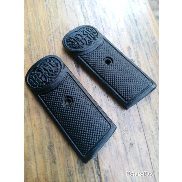 Plaquettes pour pistolet Dreyse 1907 7.65 Browning