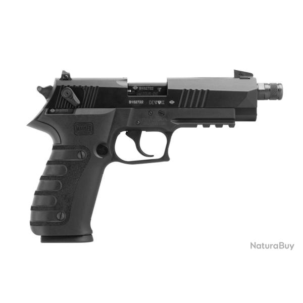 Pistolet Mauser M20 SD 22 LR semi-automatique filet� - Mauser M20 Black cal.22 filet�
