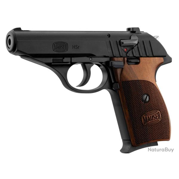 Pistolet MAUSER PP7 .22LR plaquettes bois - Crosse bois